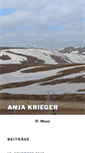 Mobile Screenshot of anjakrieger.com